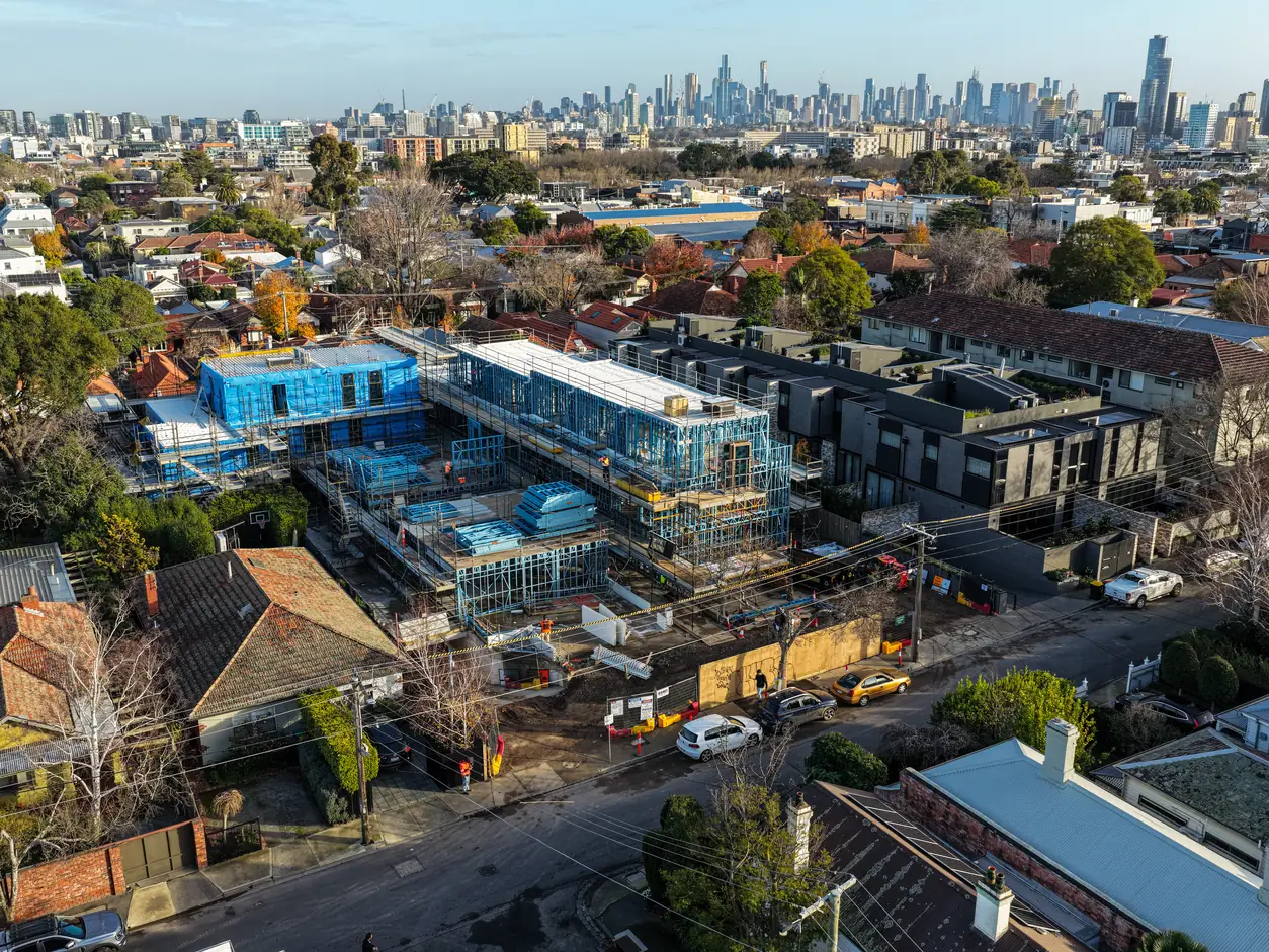 Holmes Plumbing Prahran townhouse development by Strum Media